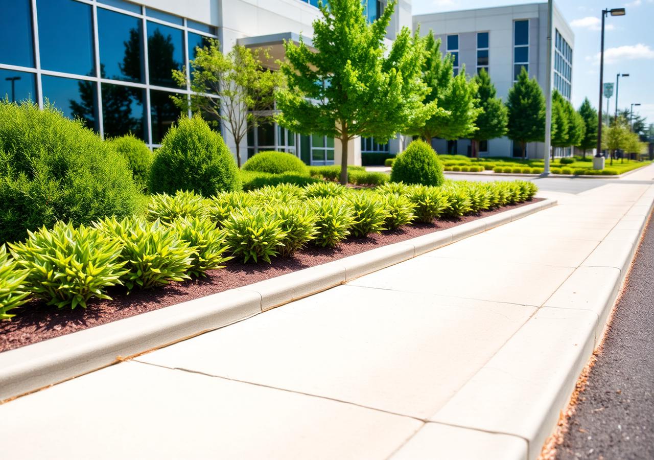 Commercial lawn care